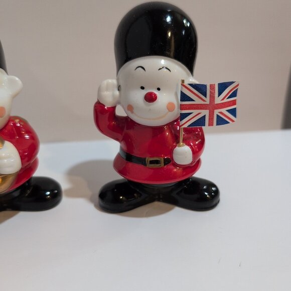 British Royalty Guard Band Figurines Set Of 2, 1991 Vintage - Picture 3 of 6